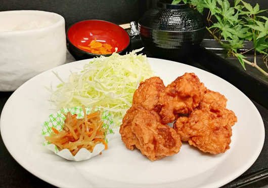から揚げ定食