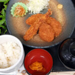 ミックスフライ定食