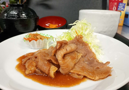 生姜焼定食